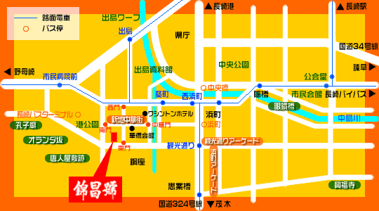 錦昌号地図